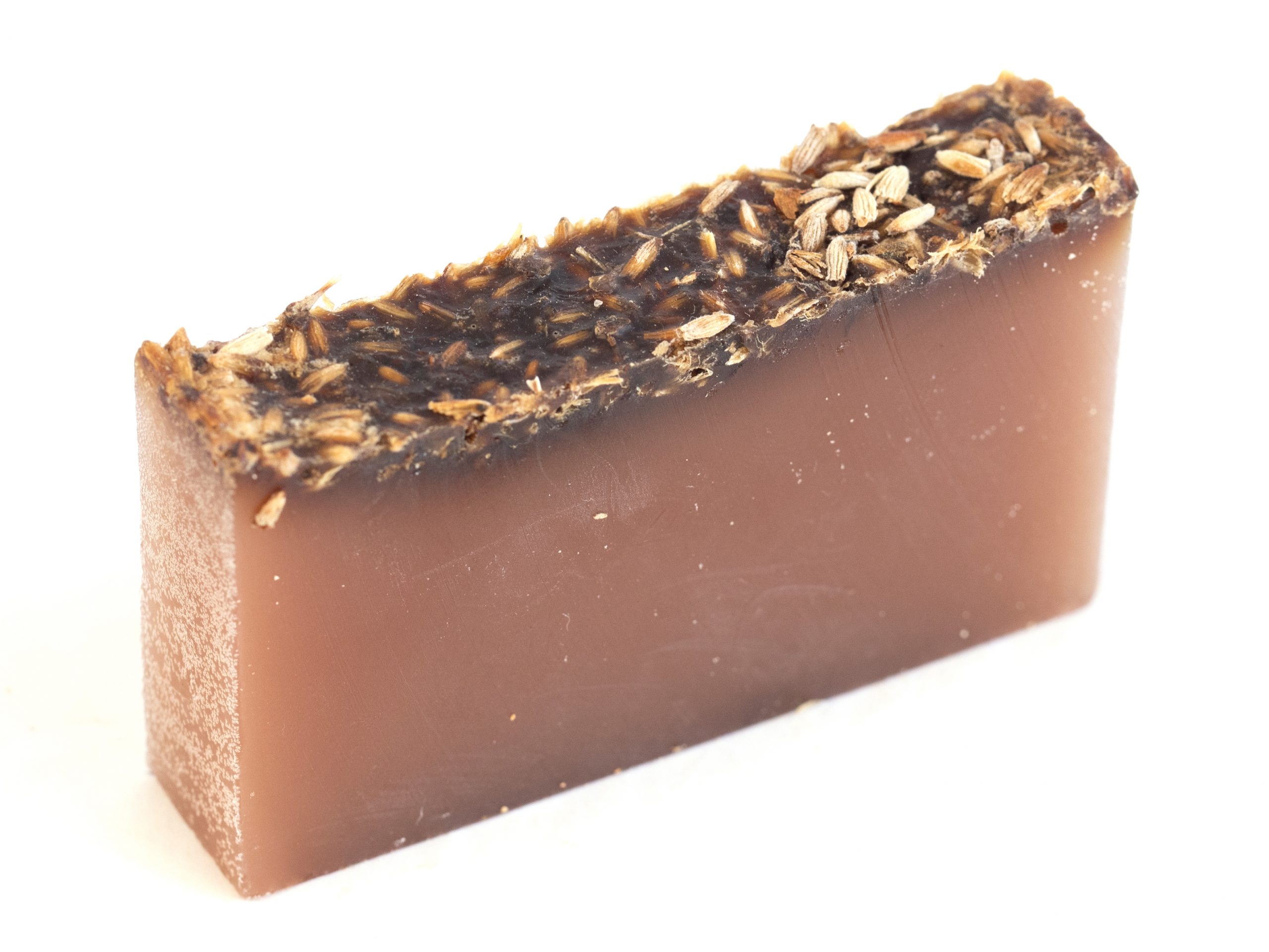 Lavender Essential Oil Organic Soap ( fresh cut slice)