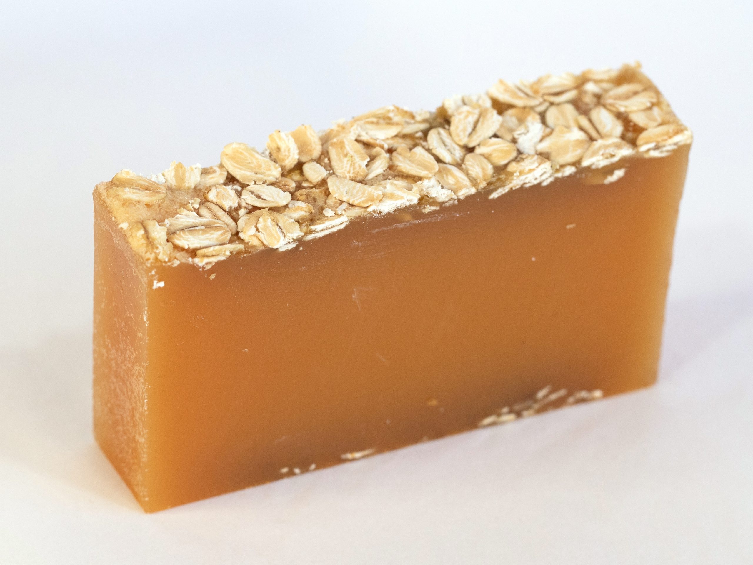 Australian Honey & Oatmeal Organic Soap (fresh cut slice)